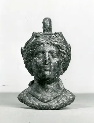 Counterweight in the Shape of a Maenad's Head