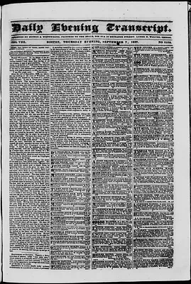 Daily Evening Transcript