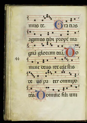 Leaf from Antiphonary