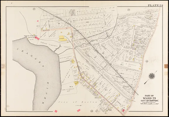 Atlas of the city of Boston, West Roxbury