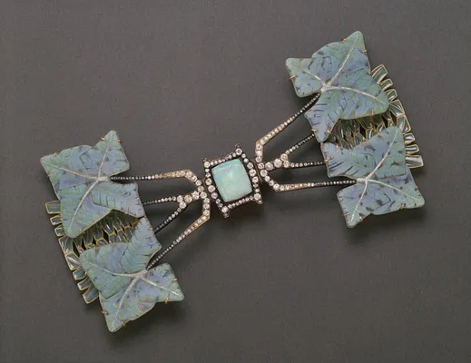 Fern Leaves Brooch