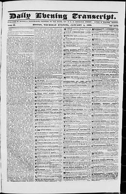 Daily Evening Transcript