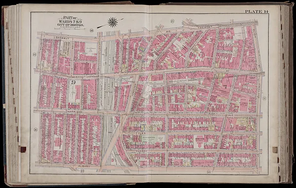 Atlas of the city of Boston, Boston proper and Back Bay : from actual surveys and official plans
