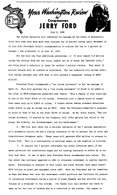 Ford Newsletter, July-Dec. 1969