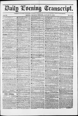 Daily Evening Transcript