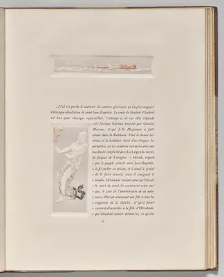 Decorative Knife Motif/ Dancing Woman with Arms in Pushing Gesture