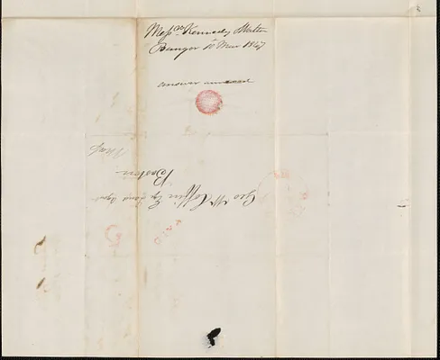 Kennedy and Walton to George Coffin, 10 March 1847