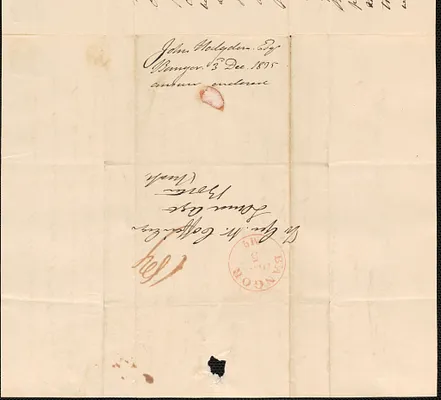 John Hodgdon to George Coffin, 3 December 1835