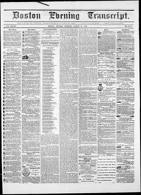 Boston Evening Transcript