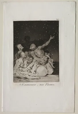 When Day Breaks We Will Be Off, Plate 71