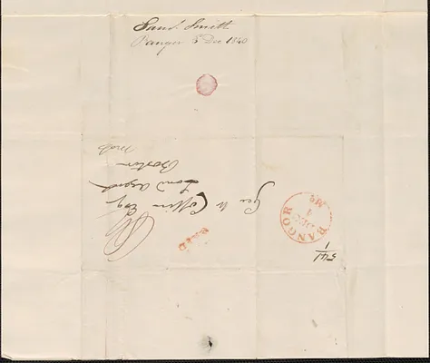 Samuel Smith to George Coffin, 3 December 1840