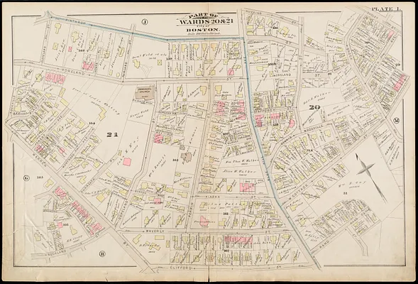Atlas of the city of Boston : Roxbury