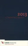 2013 Suffolk University commencement program, Sawyer Business School