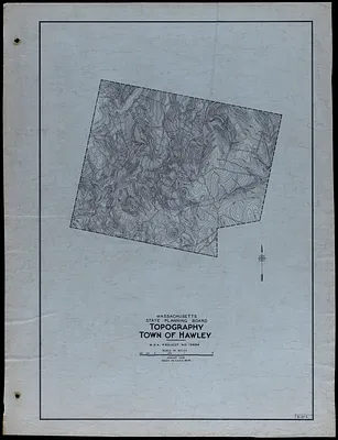 Topography Town of Hawley