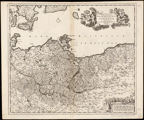 Marchionatus Brandenburgi et Ducatus Pomeraniae tabula quae est pars septentrionalis circuli Saxoniae superioris