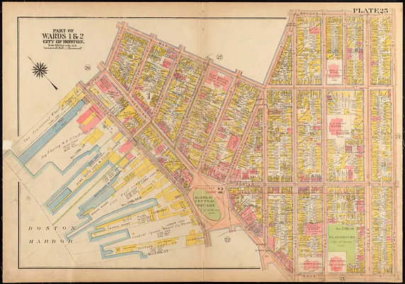 Atlas of the city of Boston, Charlestown and East Boston