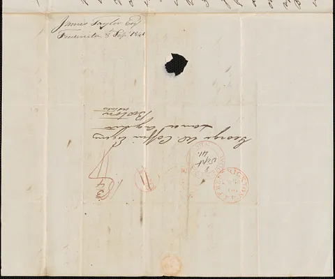 James Taylor to George Coffin, 8 September 1841