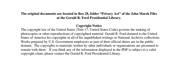 Privacy Act