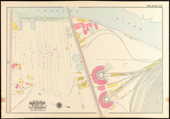 Atlas of the city of Boston, wards 25 & 26, Brighton