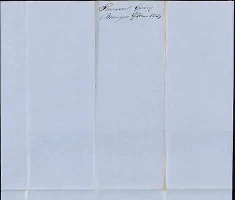 Samuel Cony to George Coffin, 7 March 1849