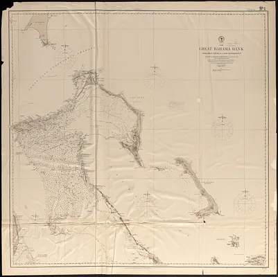 The Great Bahama Bank from Great Exuma Id. to New Providence Id.