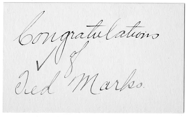 Baby Gift Card from Ted Marks