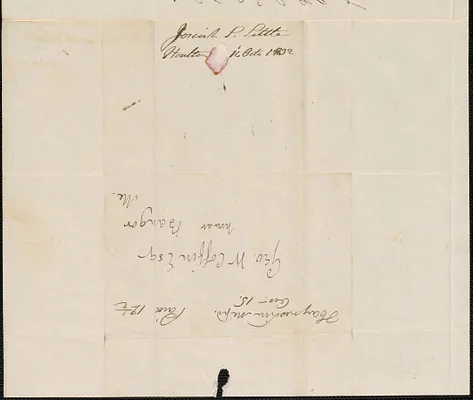 Josiah Little to George Coffin, 14 October 1832