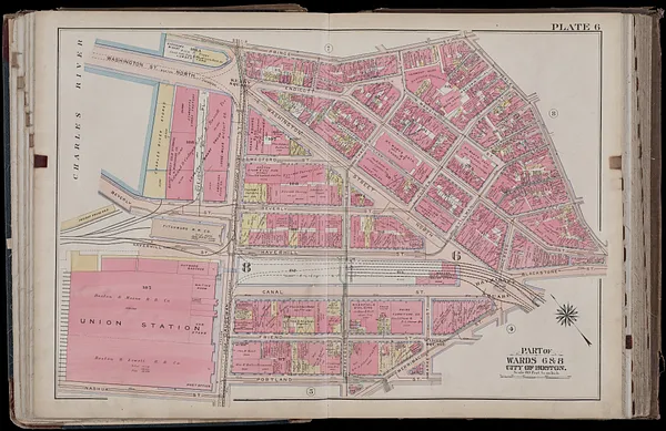 Atlas of the city of Boston, Boston proper and Back Bay : from actual surveys and official plans