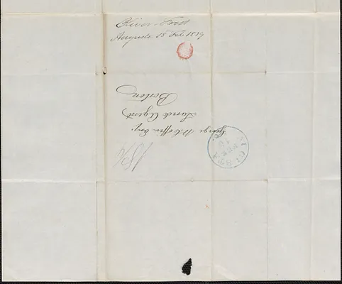 Oliver Frost to George Coffin, 18 February 1839
