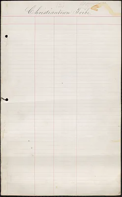Appendix A- Christiantown Tribe