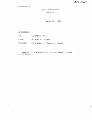 Correspondence – March 1981 (7)