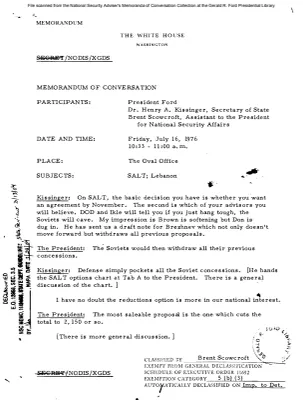 July 16, 1976 - Ford, Kissinger