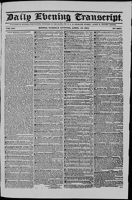 Daily Evening Transcript