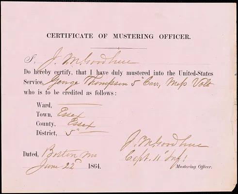 17 individual parties - mustering records