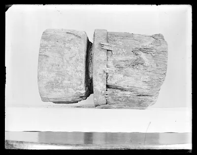 Distribution Department, Jamaica Pond Aqueduct log, Boston, Mass., ca. 1890-1899