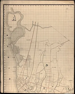 Index map, city of Manila
