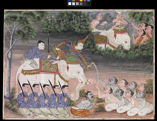 Vessantara Jataka, Chapter 2 (Himavanta Forest)
