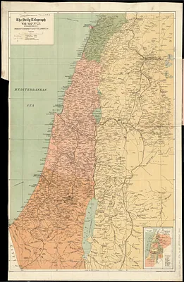 The Daily telegraph war map no. 23