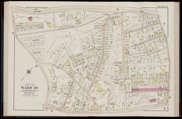 Atlas of the city of Boston, Dorchester, Mass., vol. 5 : from actual surveys and official plans