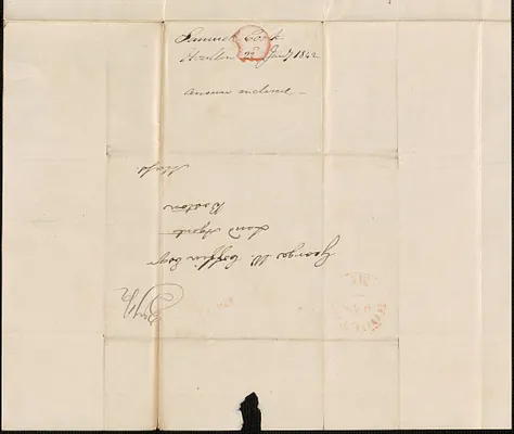 Samuel Cook to George Coffin, 22 January 1842