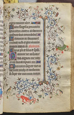 Hours of Charles the Noble, King of Navarre (1361-1425): fol. 109r, Text