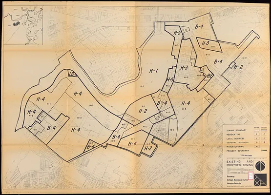 Fenway urban renewal area Massachusetts