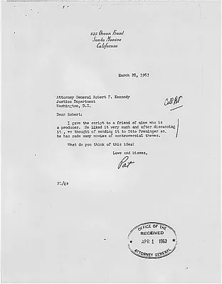 Letters with Patricia Kennedy Lawford Enemy Within