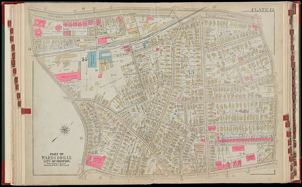 Atlas of the city of Boston, Dorchester : from actual surveys and official plans