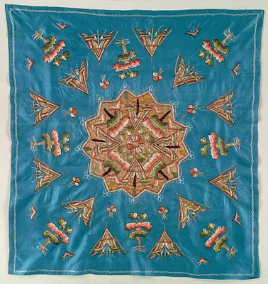 Embroidered Table Cover
