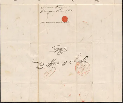 Isaac Farrar to George W. Coffin, 18 December 1837