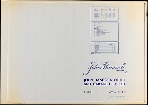 John Hancock office and parking garage complex, Boston, Massachusetts