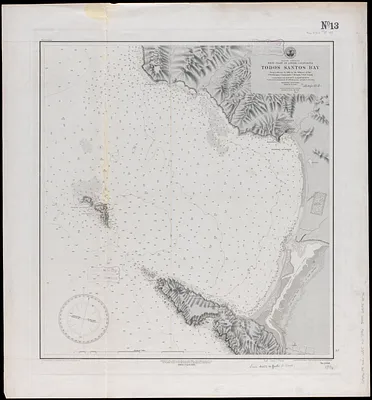 North America, west coast of lower California, Todos Santos Bay