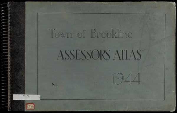 Town of Brookline, Mass. assessors' plans 1944