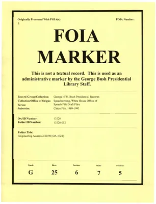 Engineering Awards 2/20/90 [OA 4728]